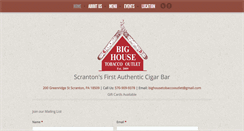 Desktop Screenshot of bighousetobacco.com